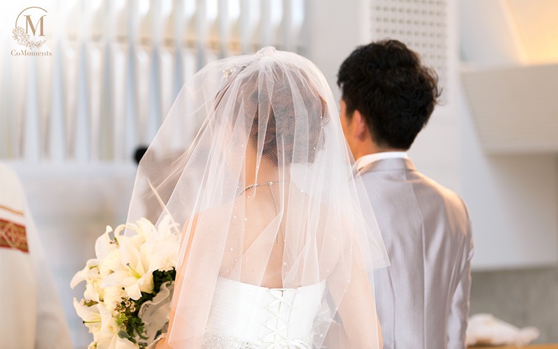 A couple visiting a church