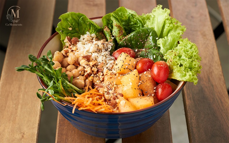 Delicious looking vegan food