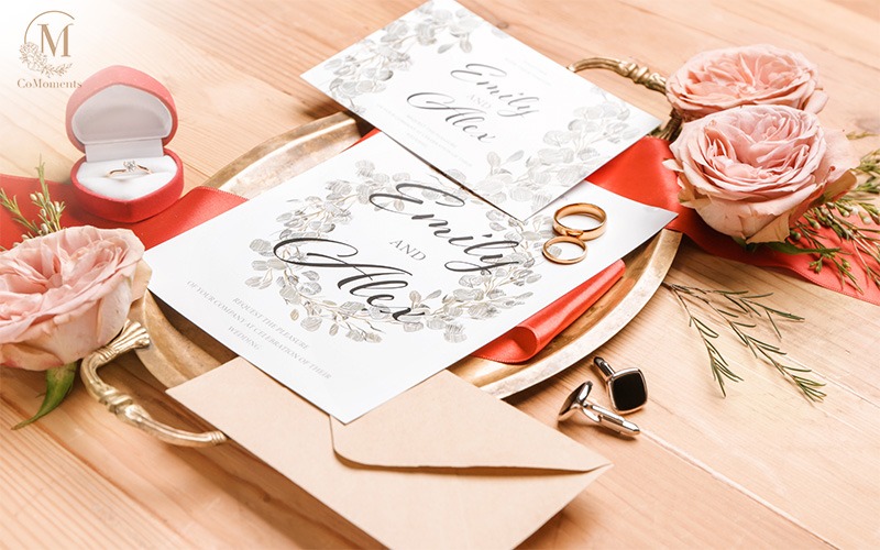 Personalised wedding gifts for invitation