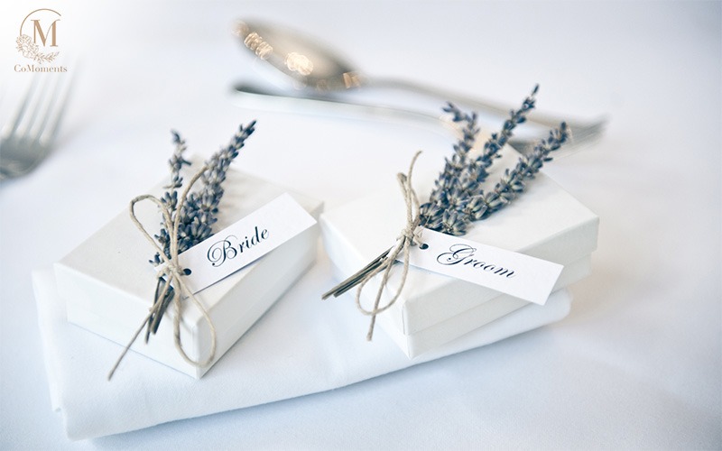 Unique wedding favours